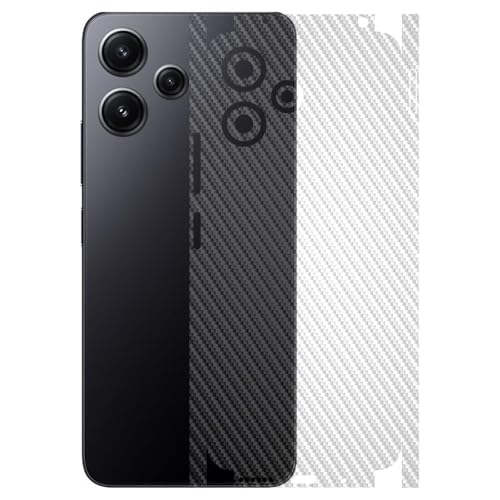 Image of AtOdds - Full Body Back Screen Guard Protector Film - Transparent Lamination Wrap Skin Sticker Compatible with REDMI 12 (5G) | Scratchproof Matte Finish (Design - TransCF)