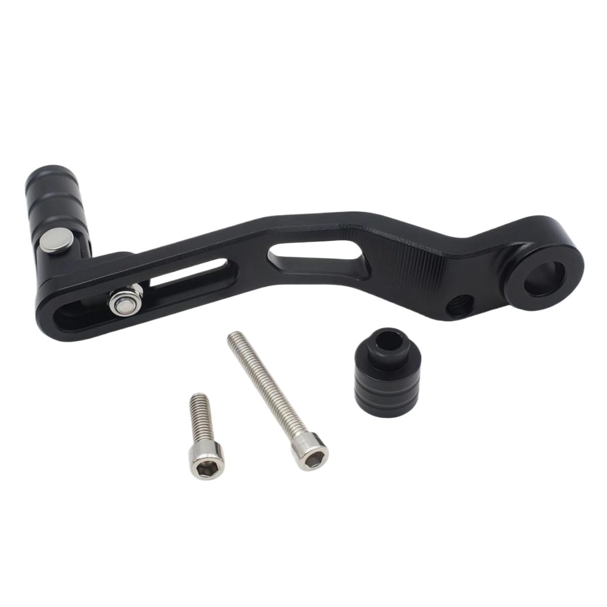 Gconla Black Motorcycle Gear Shifter Lever Motorcycle Accessories Gear Shift Lever Shifter Pedal Toe Peg Foot Pegs Brake Gearchange Strong Construction For Trident