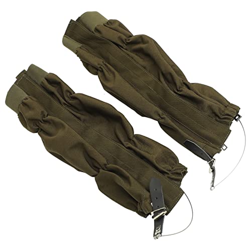 WOONEKY Hiking Leg Gaiters Waterproof Calf Sleeve for Walking Climbing Running