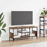 Ce meuble TV avec un style rustique est idéal pour ceux qui veulent un combo de beauté naturelle et de fonctionnalité.