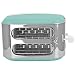 SQ Professional Dainty Legacy Toaster Kitchen 2 slice Bread Toaster with 6 Browning levels & defrost,cancel & reheat function with indicator lights 900W (Seafoam)