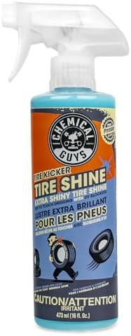 Chemical Guys Tire Kicker Sprayable Extra Glossy Tire Shine (Works on Rubber, Vinyl & Plastic), Great for Cars, Trucks, SUVs, Motorcycles, RVs & More, 473 ml