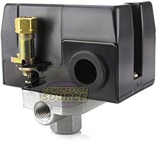 Heavy Duty 4port 26 Amp Air Compressor Pressure Switch Control Valve 140-175 PSI
