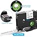 4-Pack Compatible with Brother Label Maker Tape TZe-231 TZ-231 P Touch Label Tape 12mm 0.47 White TZ,Work for Ptouch PT-D210 PT-H110 PT-D600 PT-D220 PT-D410,PT-1290,Black on White Tape 8m 26.2ft