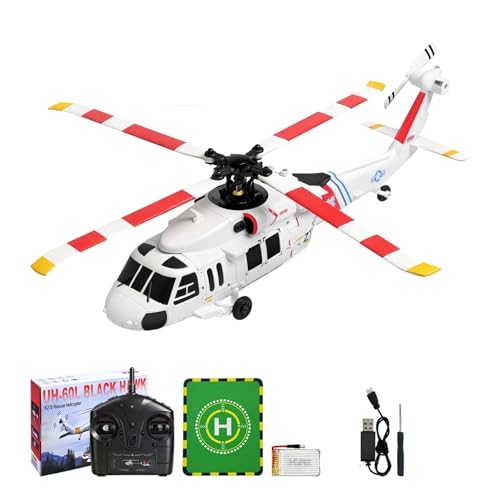 Hélicoptère RC 4CH K270 avec gyroscope 6 axes et flux optique