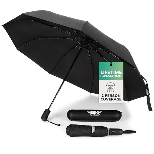 Hero Travel Supply Windproof Travel Umbrella