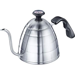 Westmark Waterkoker met zwanenhals, met thermometer, geschikt voor inductie, Brasilia Plus, 18/8 roestvrij staal…