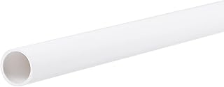 MECCANIXITY PVC Pipe Round Rigid Plastic Tube 7/16