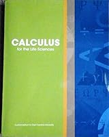 Calculus for the Life Sciences: Custom Edition for East Carolina University, 1/e 1323118918 Book Cover