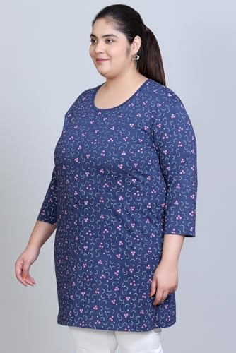 Image of RYSH Women's Plus Size Printed Longline Tops