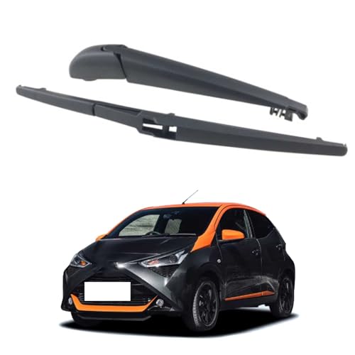 Limpiaparabrisas Trasero Toyota Aygo Limpieza Sin Ruido y Visión Clara Kit Brazo y Escobilla 2
