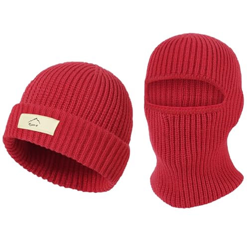 Image of ZOORON Beanie for Women Men Ski Watch Cap Cuffed Plain Skull Knit Hat Soft Fisherman Winter Hat