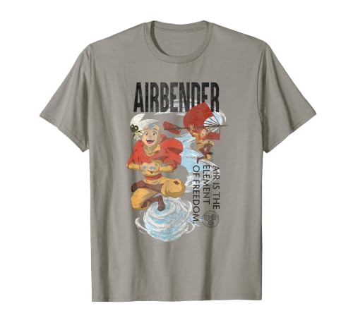 Image of Avatar The Last Airbender Aang The Airbender T-Shirt