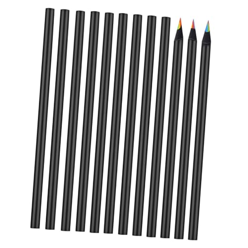 DOITOOL 12piezas Dibujo De Lápiz Lápices Portátiles De Madera Lápices De Colores Para Colorear Diarios De Dibujo Portátiles