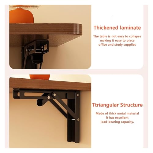 Table pliante murale rabattable et compacte pour optimiser vos pièces