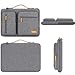 DOMISO 17,3 zoll Laptop Tasche Herren Laptoptasche Business Laptop-taschen Laptophülle Notebooktasche Damen für 17 zoll HP Lenovo Asus Acer Wasserdicht Notebook Schutzhülle,Grau