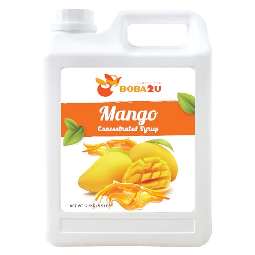BOBA2U CONCENTRATED SYRUP LYCHEE 5.5 LBS