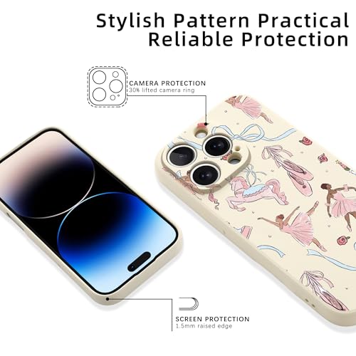 Coque iPhone 14 Pro Max silicone liquide protection objectif MagSafe - 4