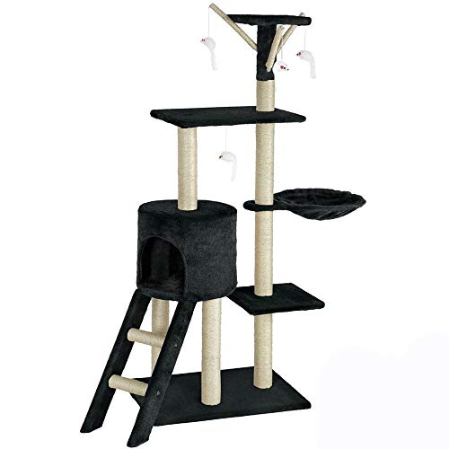 Arbre à chat sisal pour chat d'intérieur manquant d'exercice