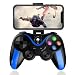 Mobile Gaming Controller für iOS/Android/PC,Wireless Bluetooth Gamepad Joystick für iPhone 17/16 Serie, für Samung /Xiaomi /OPPO Handy Controller mit Handyhalterung, Direct Play (Blau+Schwarz)