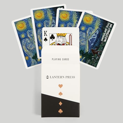 Lantern Press Baraja Póker Snoqualmie Pass 52 Cartas miniatura 6