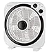 Bastilipo Zahara Ventilador Tipo Box con Temporizador, 45 W, Negro