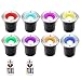 RGB 6W faretti esterno led colorati incasso Cambio di colore COB Faretto da Pavimento da Incasso Per Esterni con telecomandi RF 12V 24V faretto illuminazione albero per All'aperto, Giardino, Prato, Se