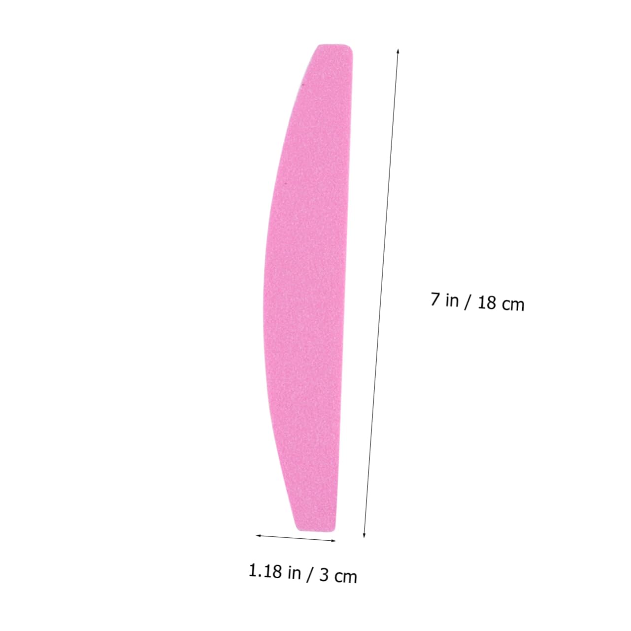 FRCOLOR 3sets Limette Per Unghie Bifacciali Con Adesivo Strumento Per Manicure e Finitura Per Unghie e Artificiali Resistente e Facile Usare