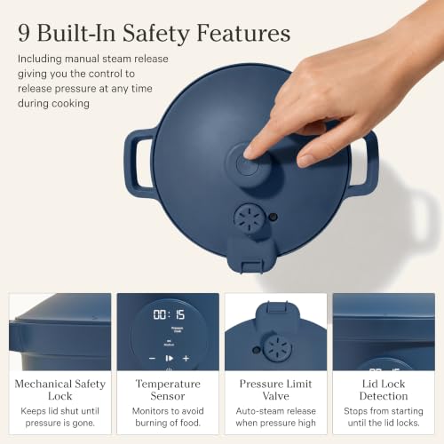 Our Place Dream Cooker, 6 Qt Ceramic Nonstick Pressure Cooker & Multicooker - Image 4