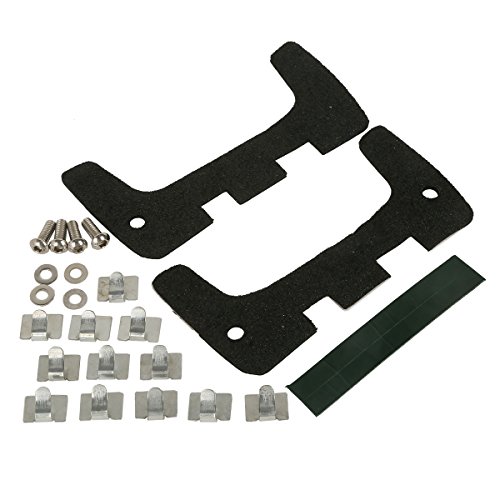 Kit de tapa para alforjas rígidas en negro vibrante con spoiler LED para Harley Touring FL (1993-2013) miniatura 3
