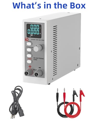 Charge électronique CC 4 modes de test programmables 120W haute précision