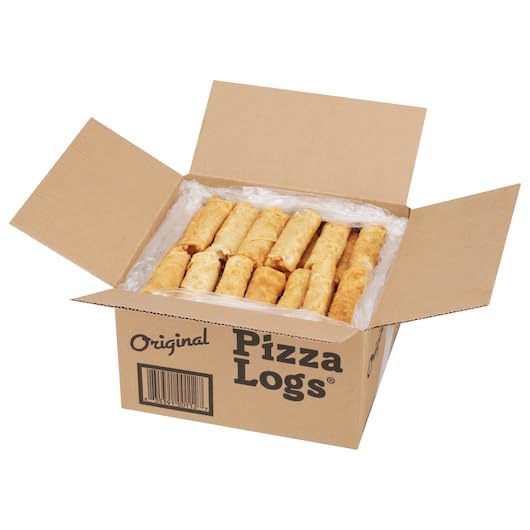The Original Pizza Logs Fryable Cheese and Pepperoni Pizza -- 72 per case.