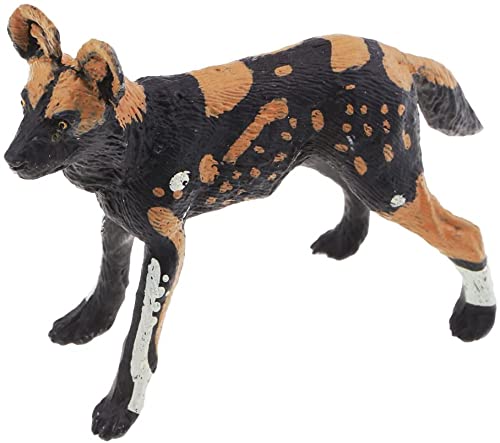 Animal Figure 14 Pcs Wild Animal Wikinia Deer Model Plastic Models - African Wild Dog Durable processing