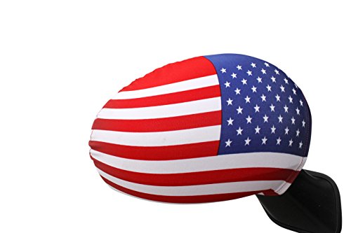 Giftomania American Flag Universal Car Side View Mirror Covers - 2 Pack (4 Covers)