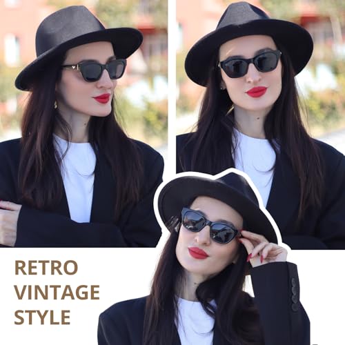 HASFOX® Small Cat Eye Sunglasses for Women | Trendy Sun Glasses for Narrow Face | Polarized & UV400 Protection Shades2