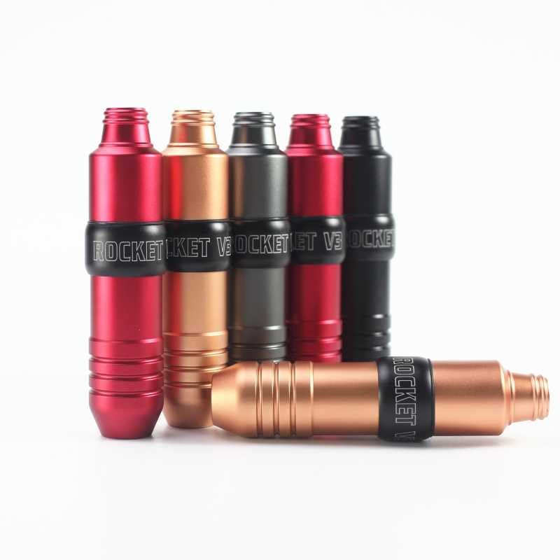 Line Art Tattoo Rocket 3 Tattoo Pen Machine with quiet and Strong Japnese Motor for Cartridge Needle Liner and Shader (Gold)-image-7