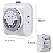 GE 15076 24-Hour Mechanical Outlet Timer