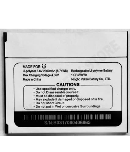 Image of Original BL-G2300Z Battery for Gionee Pioneer P5L Battery with 1 Year Warranty** (J00293)