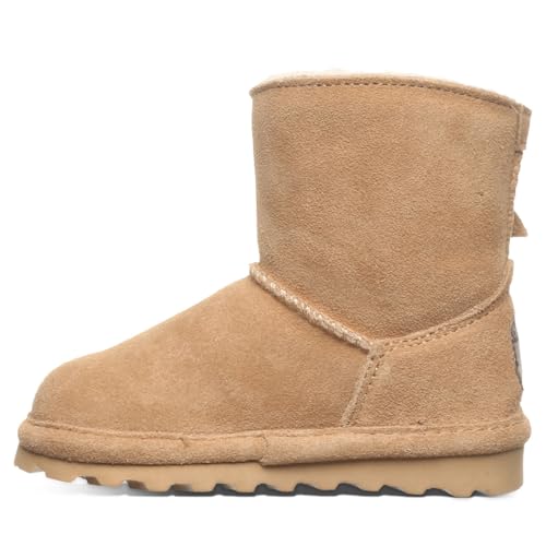 BEARPAW Isabelle Toddler | Toddler's Boot Classic Suede | Kid's Pull On Boot | Comfortable Winter Boot | Multiple Colors & Sizes2
