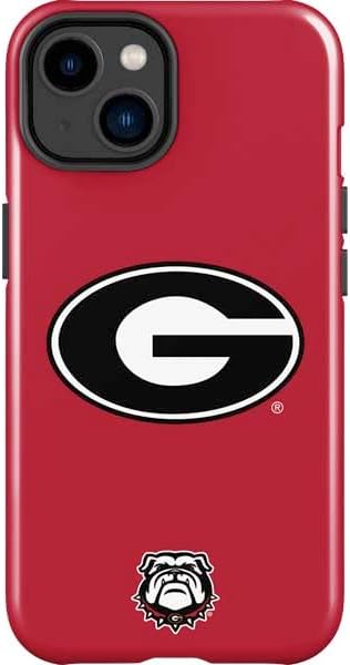 Skinit Impact Phone Case Compatible with iPhone 15 - Officially Licensed University of Georgia Logo Design