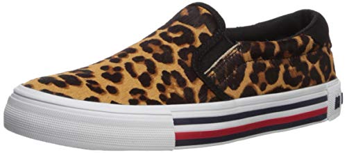 Tommy Hilfiger Women's HANKSLY Sneaker, Leopard, 8.5