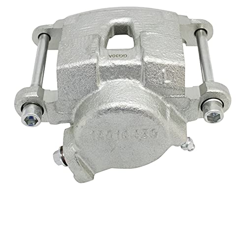 Image of TRQ Front Brake Caliper Set Compatible with 78-87 Buick 78-03 Chevrolet GMC 96-00 Isuzu 78-88 Oldsmobile 78-92 Pontiac