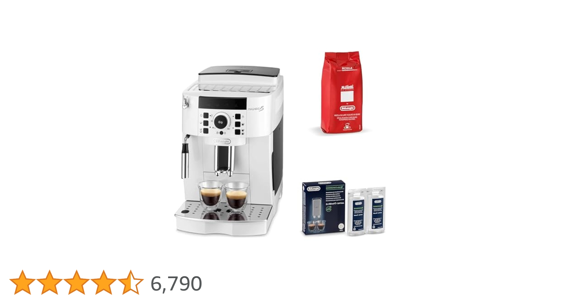 ☆デロンギ　全自動コーヒーメーカー　マグニフィカS　ECAM22112W 楽天市場】【45％OFF】デロンギ マグニフィカS スマート 全自動