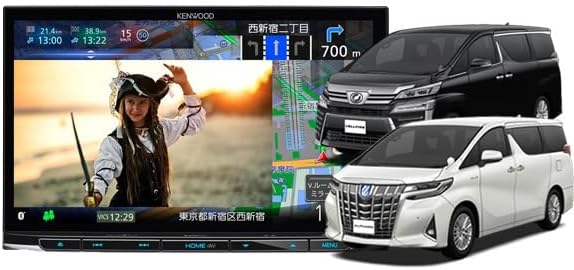 Kit SET for 8V Type Saturation Navi MDV-S811HDL + KIT8-18T + KNA-200WT Alphard/Vellfire (30 Series H27/1 to R1/12)