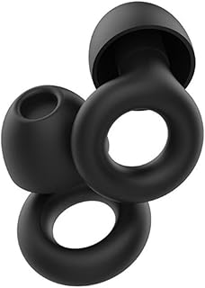 Quiet Noise Reduction Earplugs Soft Earplug for Sleeping Reusable Waterproof Earplug Noise Cancellation Hearing Protection Flexible Silicone Ear Plug for Sleep, Study, Work, Travel, Flight 6 Ear Tips in S, M, L