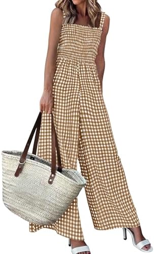 PRETTYGARDEN One Piece Jumpsuits for Women Casual Summer Cruise O...