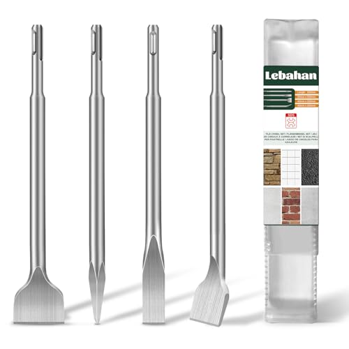 LEBAHAN 4-Piece SDS Plus Chisel Set