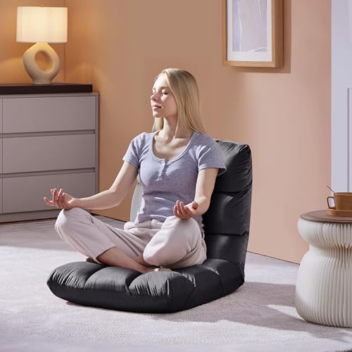 Sillón Plegable con Espalda Gris miniatura 2