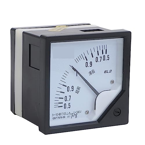 Compteur de facteur de puissance COS 6L2 analogique triphasé CA 110V pour panneau