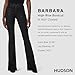 Hudson Jeans Women's Barbara High Rise, Bootcut Jean RP, Noir Coated, 26 Regular